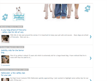 Tablet Screenshot of blog.pawsitivefeedback.com